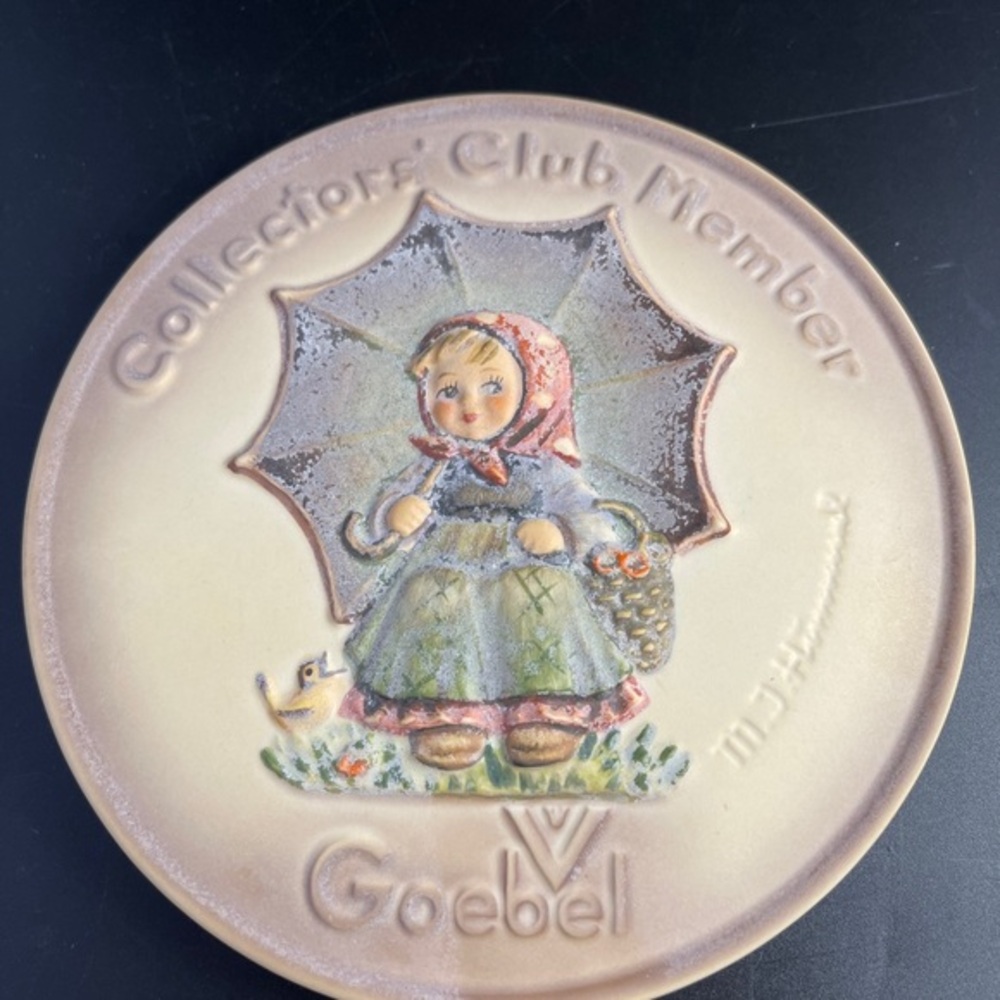 Goebel Hummel 1978 Hum 690 Collectors Club Member Plate